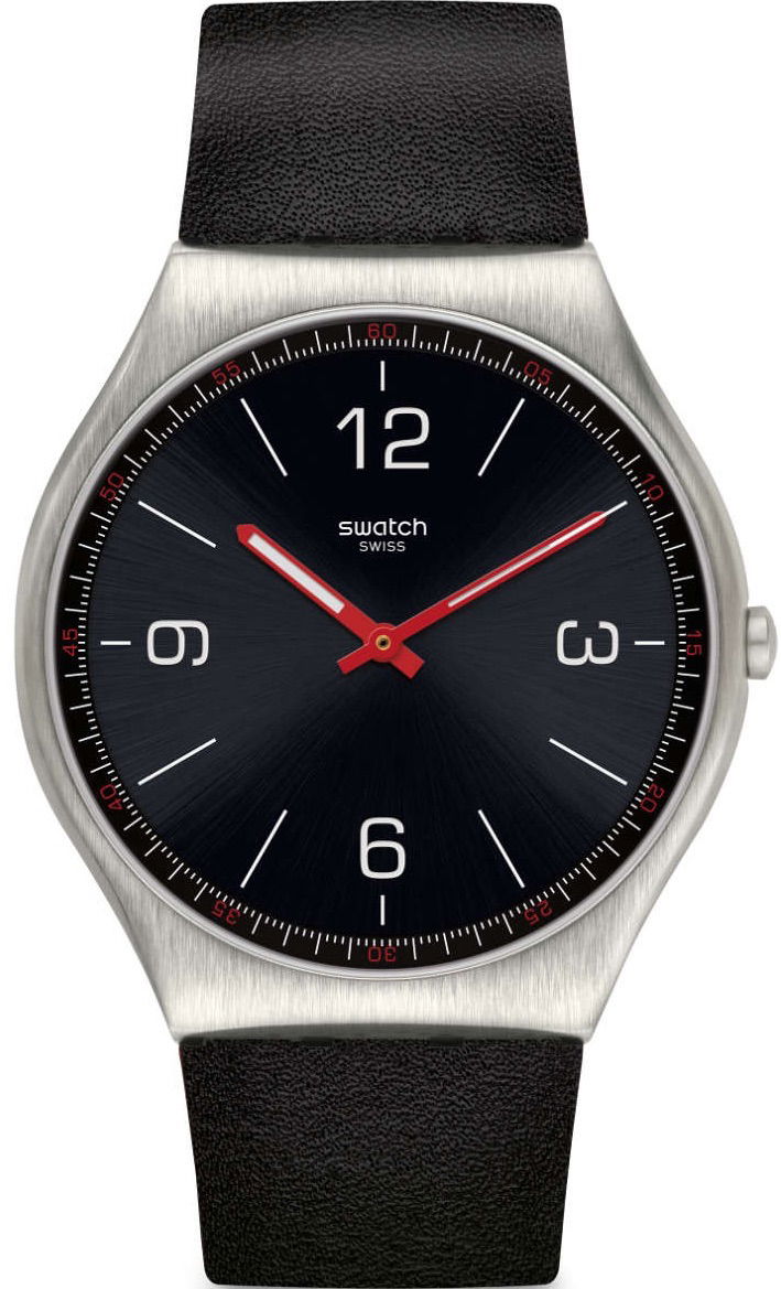 Swatch SS07S100 Skinblack Kol Saati
