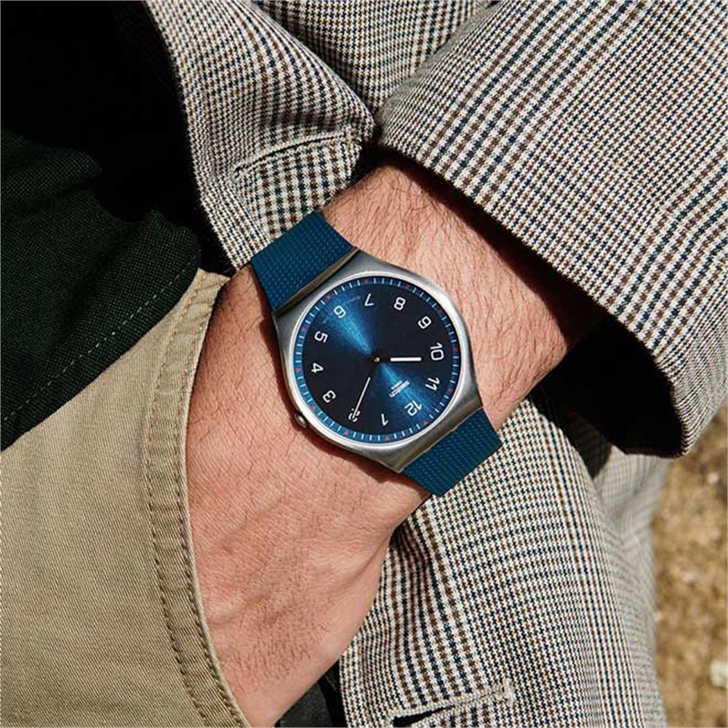Swatch SS07S102 Skinnavy Erkek Kol Saati