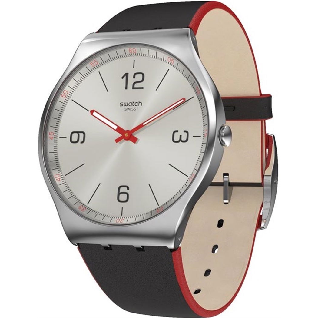 Swatch SS07S104 Skinmetal Erkek Kol Saati