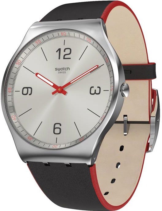 Swatch SS07S104 Skinmetal Erkek Kol Saati