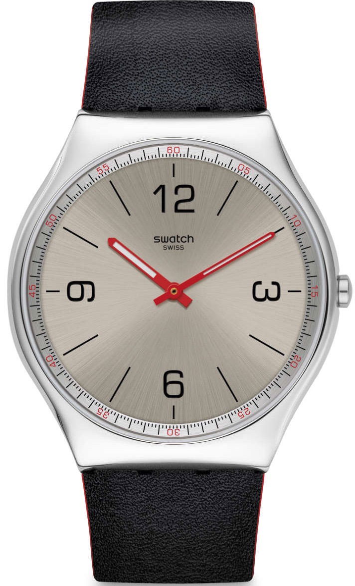 Swatch SS07S104 Skinmetal Erkek Kol Saati