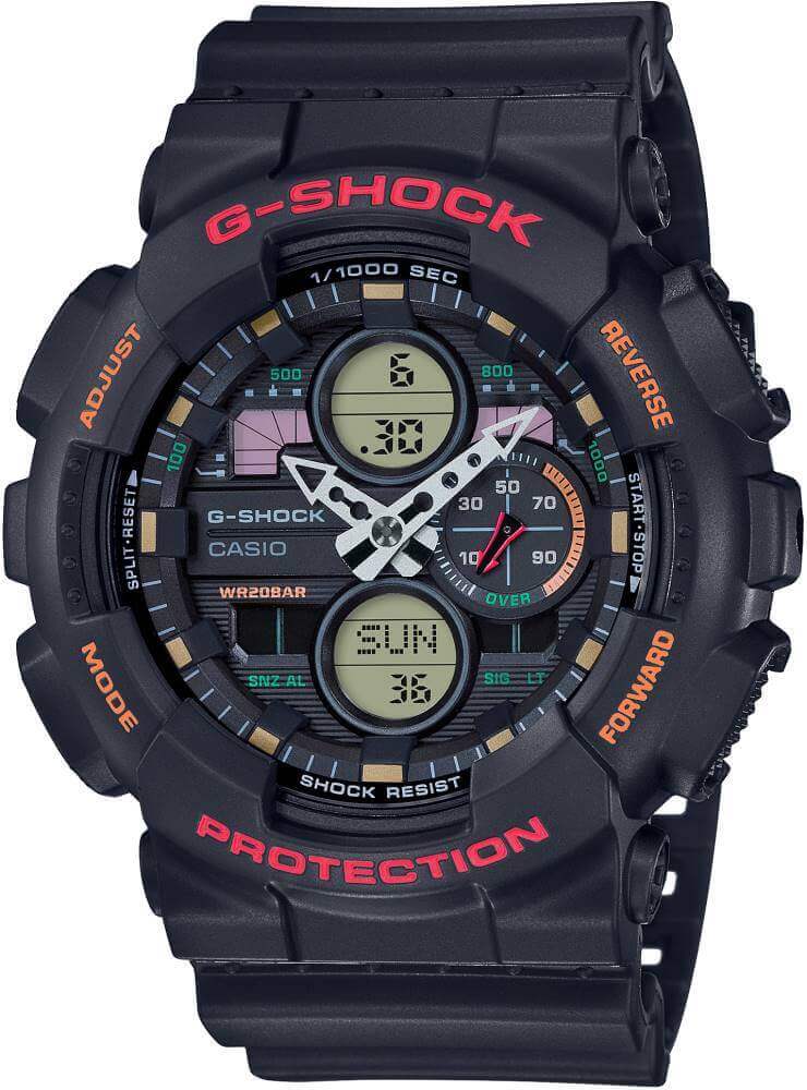 Casio GA-140-1A4DR Gshock Erkek Kol Saati 