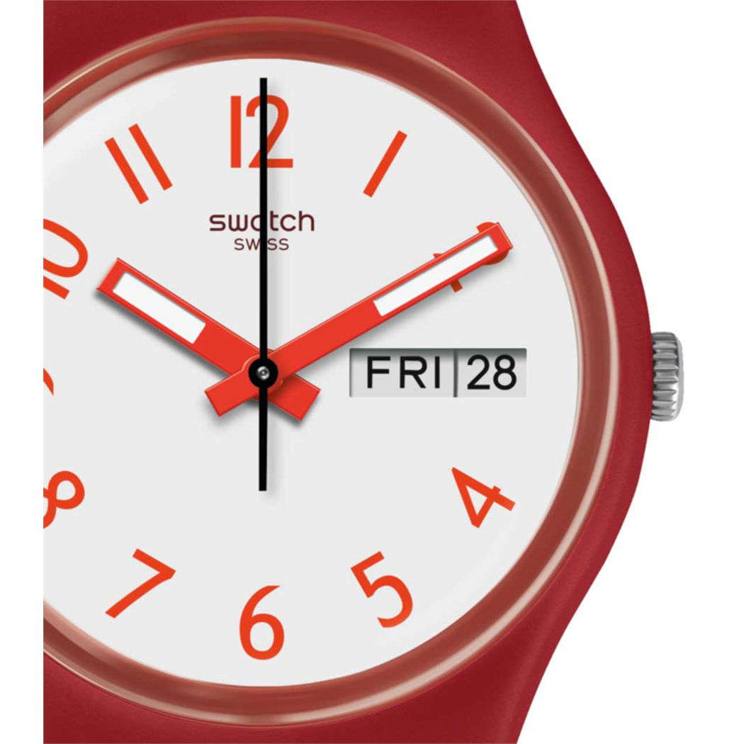 Swatch (Ø 34 MM) Kırmızı Bayan Saati GR711