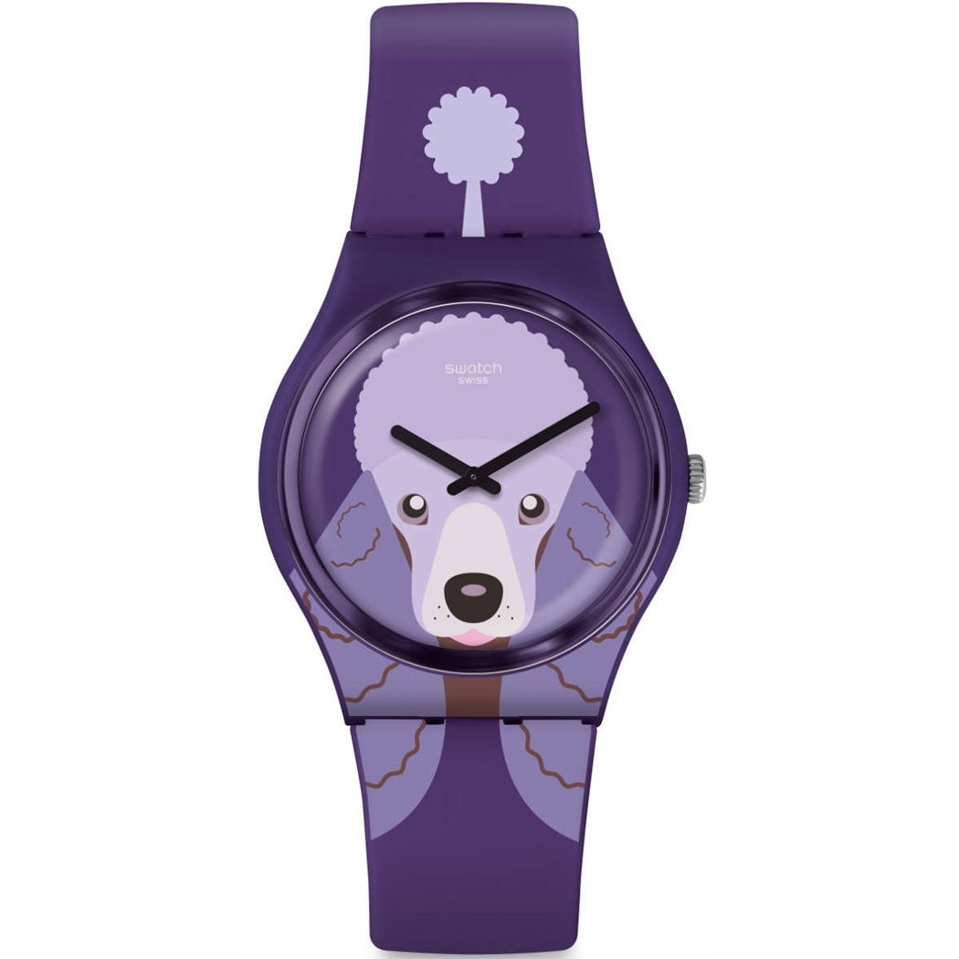 Swatch GV133 PURPLE POODLE Kol Saati