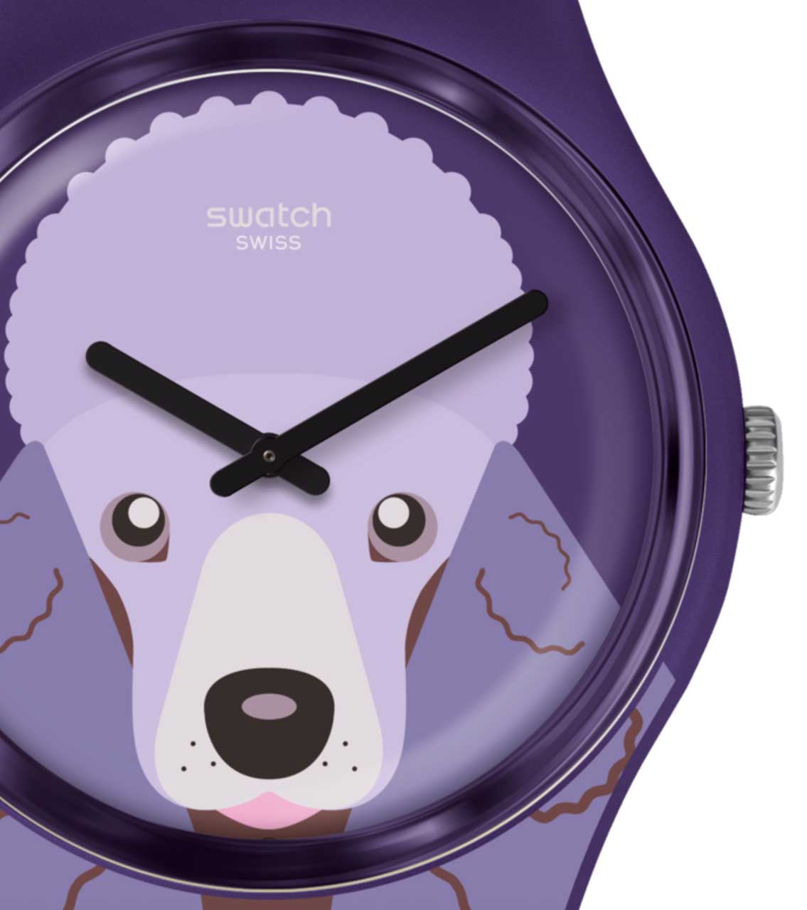 Swatch GV133 PURPLE POODLE Kol Saati