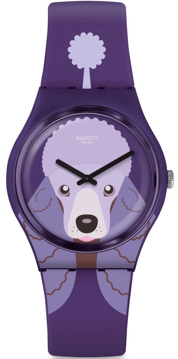 Swatch GV133 PURPLE POODLE Kol Saati