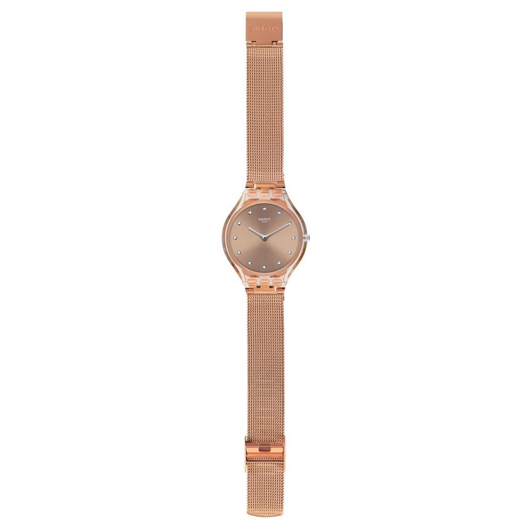 Swatch SVOK107M (Ø 37 MM) Rose Hasır Saat