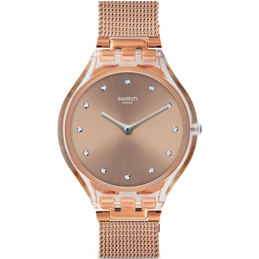 Swatch SVOK107M (Ø 37 MM) Rose Hasır Saat
