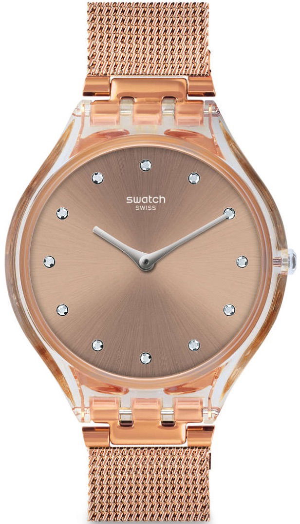 Swatch SVOK107M (Ø 37 MM) Rose Hasır Saat