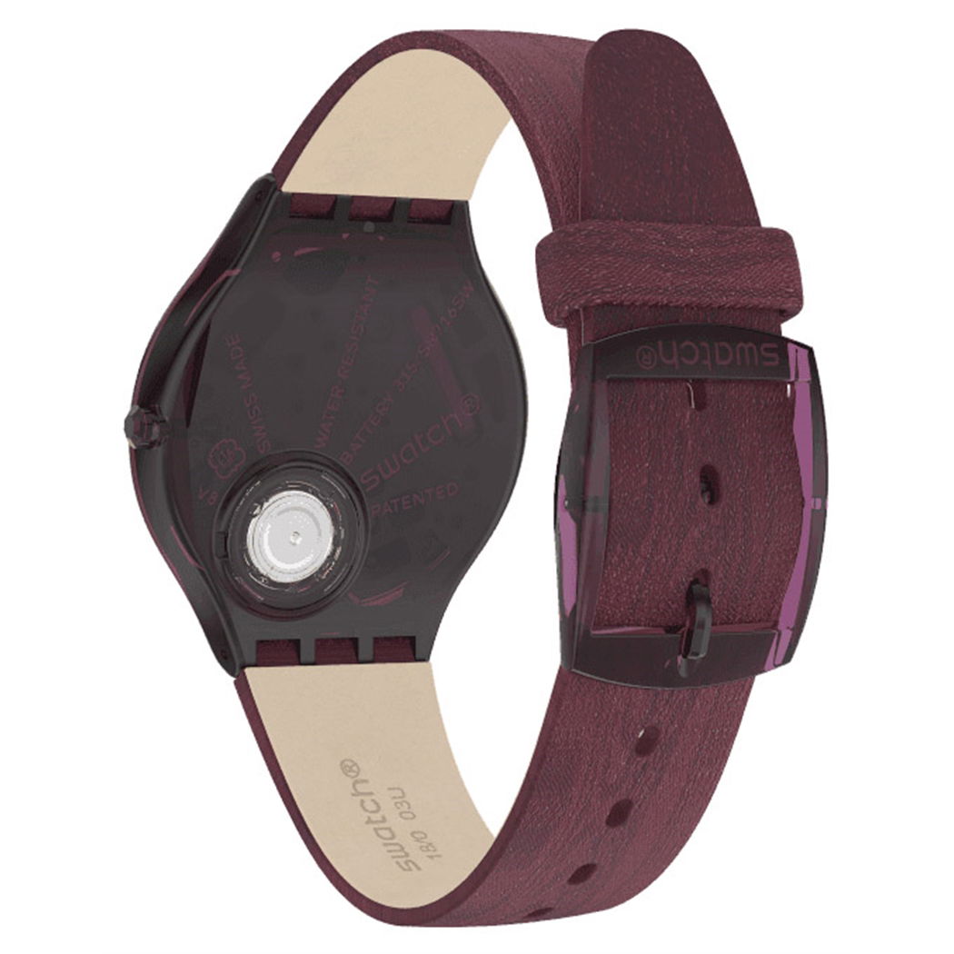 Swatch (Ø 37 MM) Bordo Kol Saati SVOV101