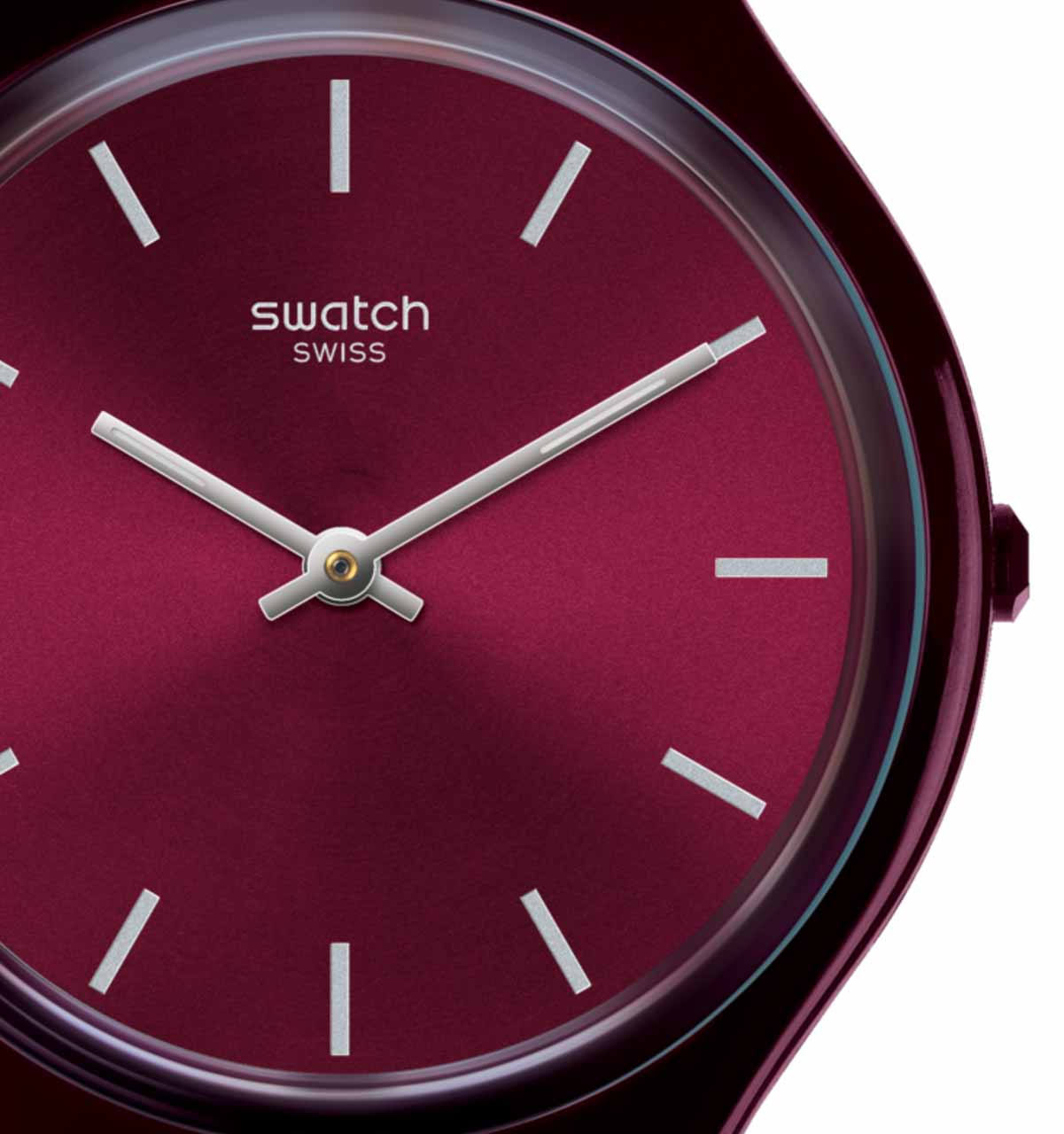 Swatch (Ø 37 MM) Bordo Kol Saati SVOV101