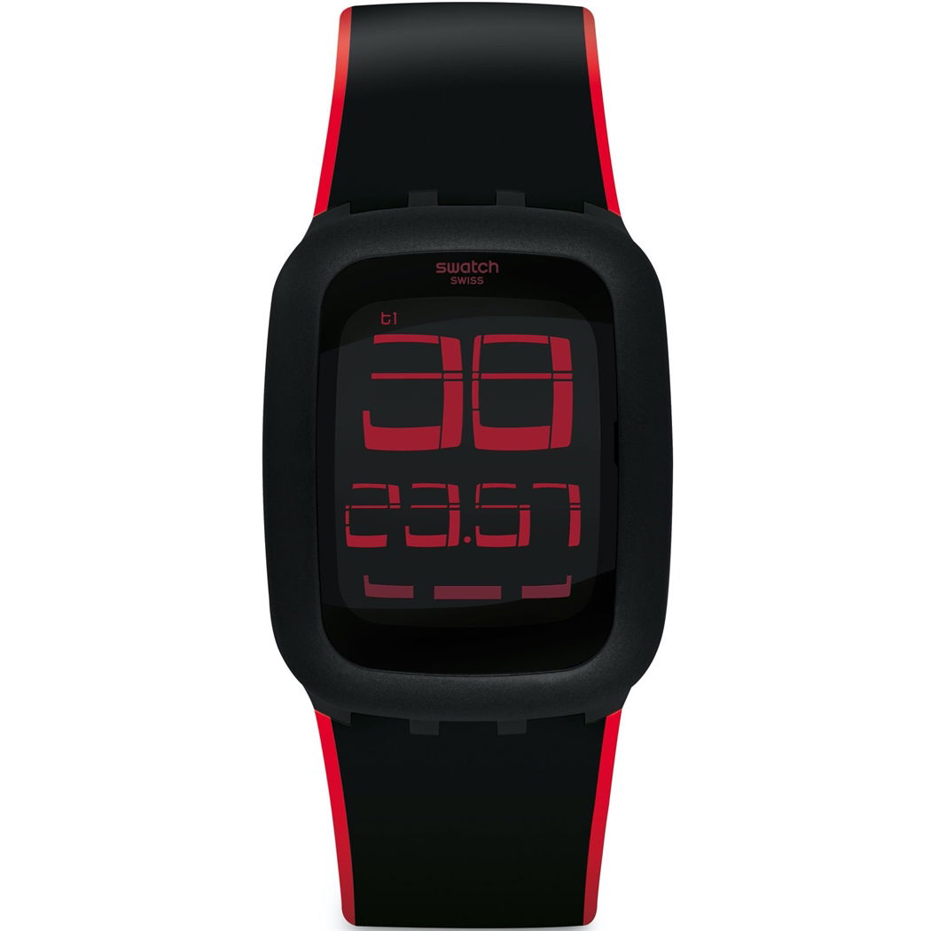 Swatch Dijital Erkek Saati SURB102E