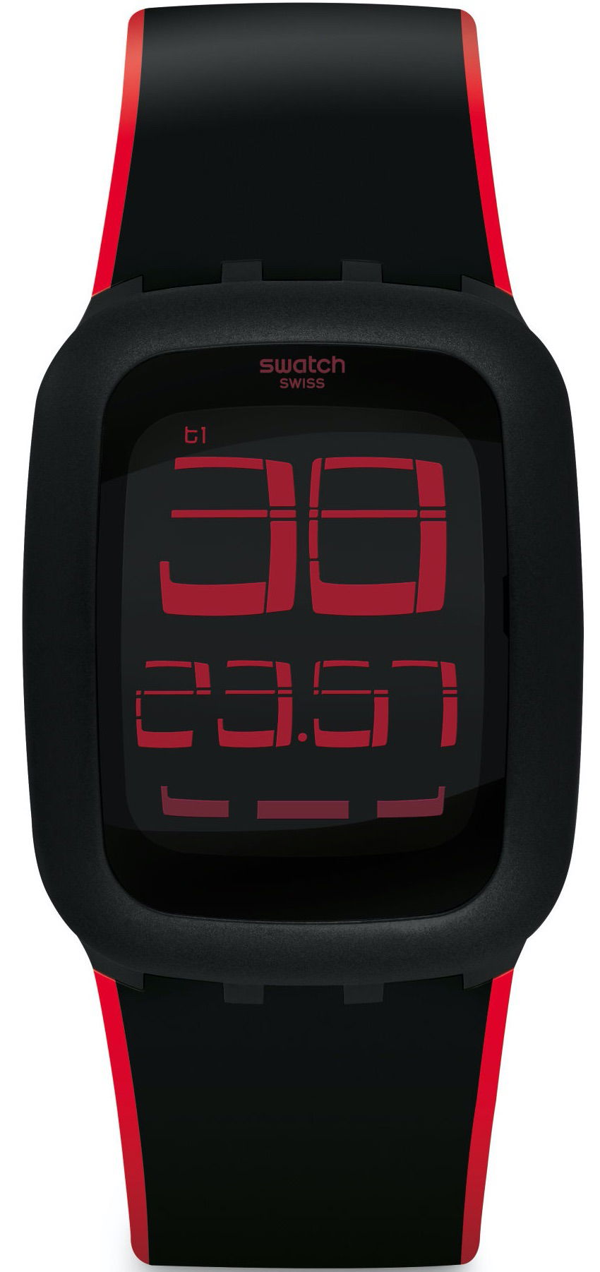 Swatch Dijital Erkek Saati SURB102E