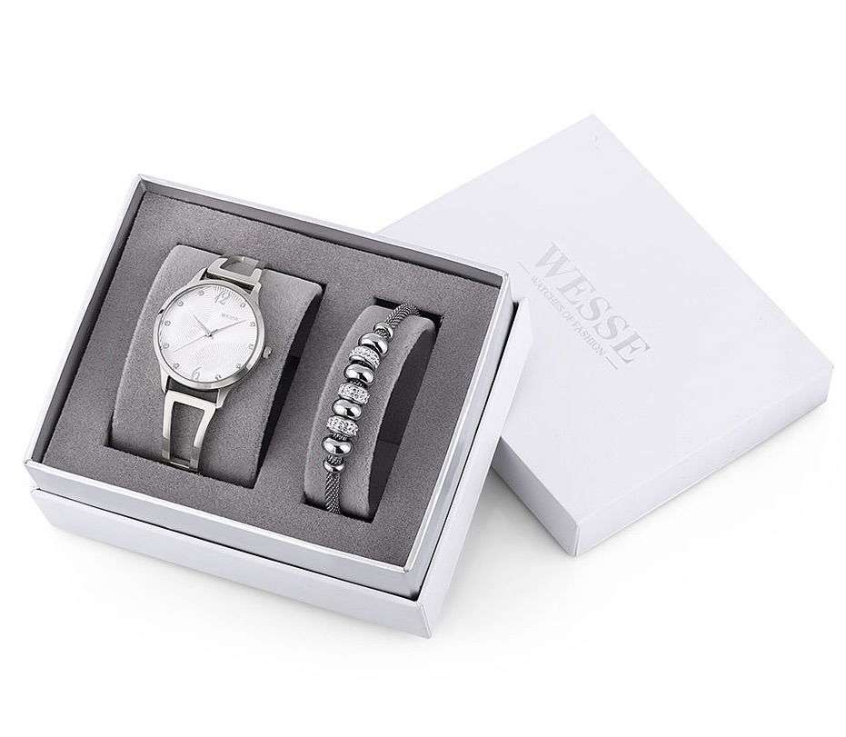 Wesse Set Bayan Kol Saati ve Bileklik SWWL106703