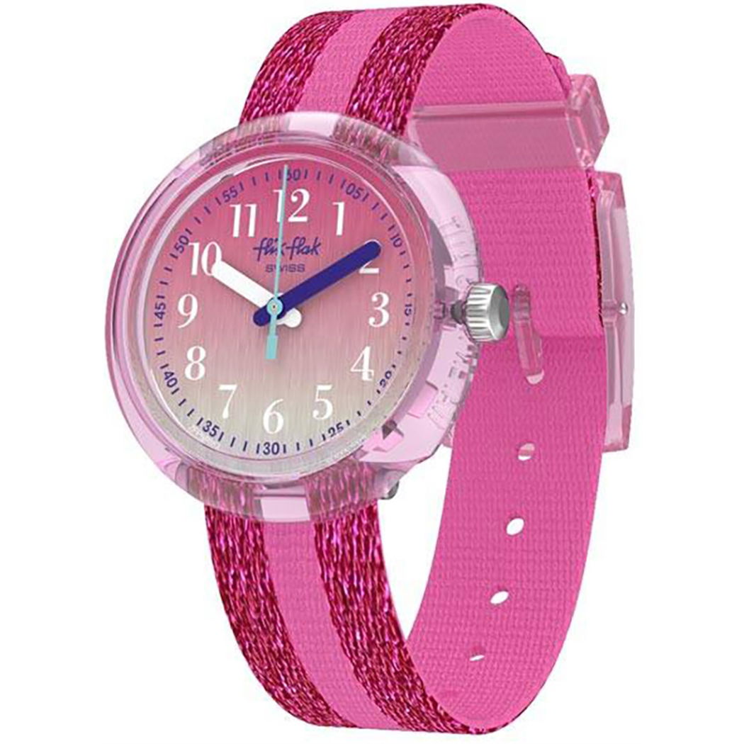 Flik Flak FPNP053 PINK SPARKLE Çocuk Kol Saati