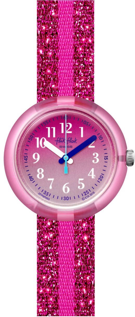 Flik Flak FPNP053 PINK SPARKLE Çocuk Kol Saati