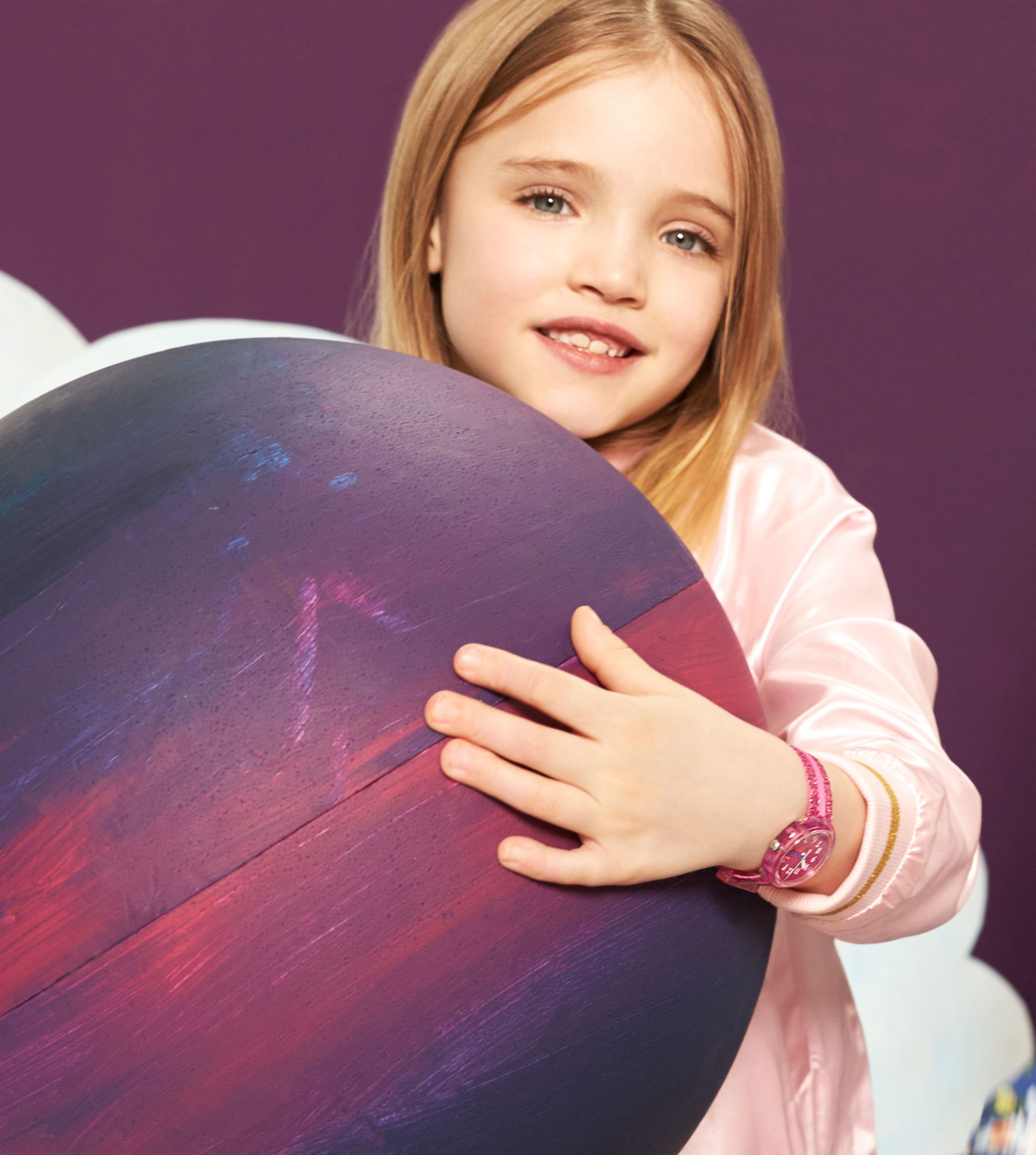 Flik Flak FPNP053 PINK SPARKLE Çocuk Kol Saati