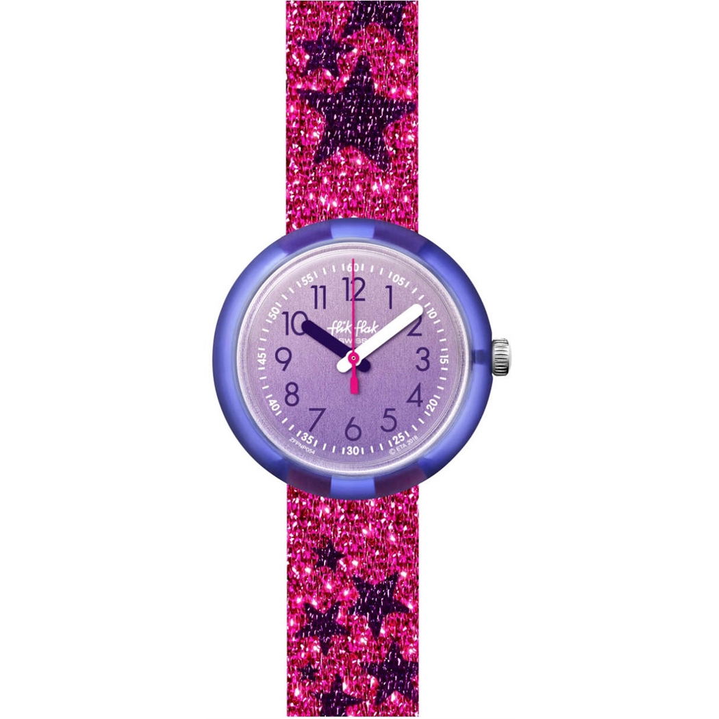 Flik Flak FPNP054 GLITTER STARS Çocuk Kol Saati 