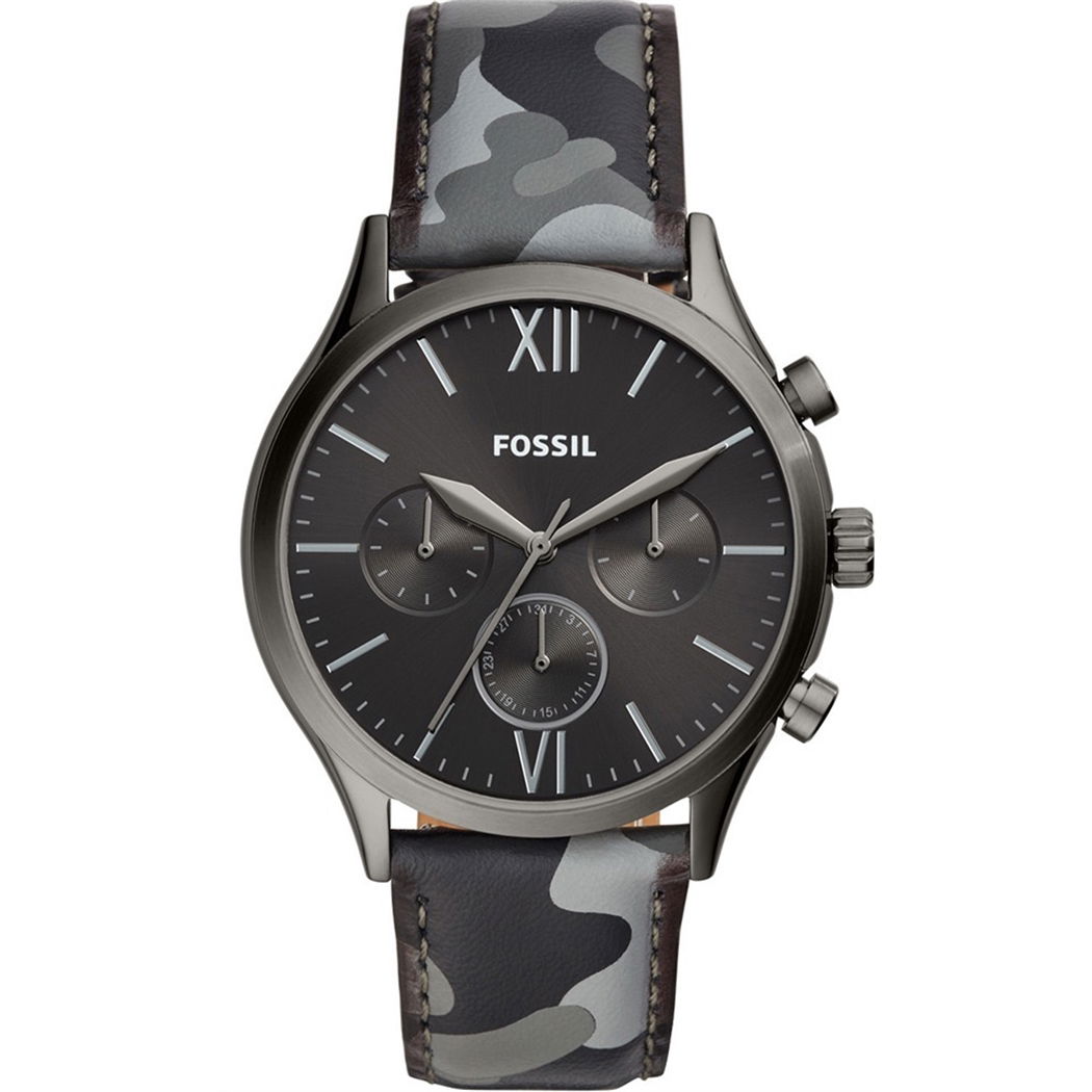 Fossil Kamuflaj Desenli Kol Saati FBQ2456
