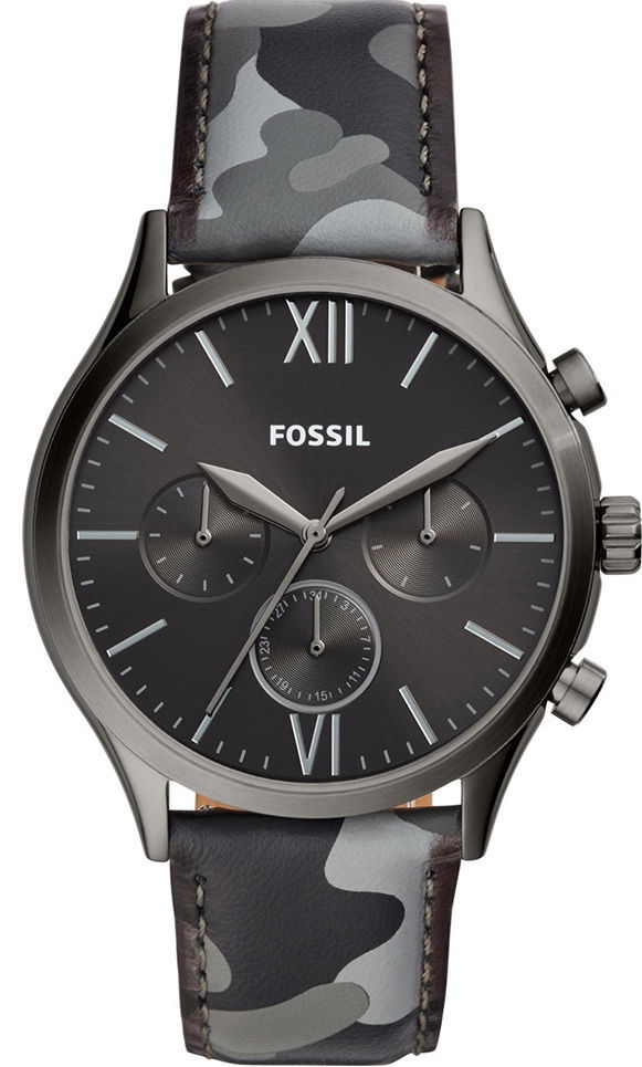 Fossil Kamuflaj Desenli Kol Saati FBQ2456