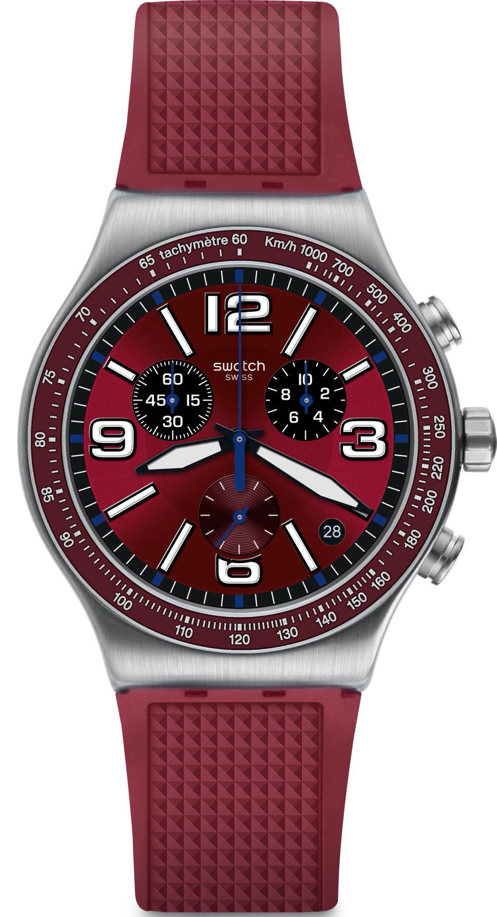 Swatch YVS464 WINE GRID Kol Saati