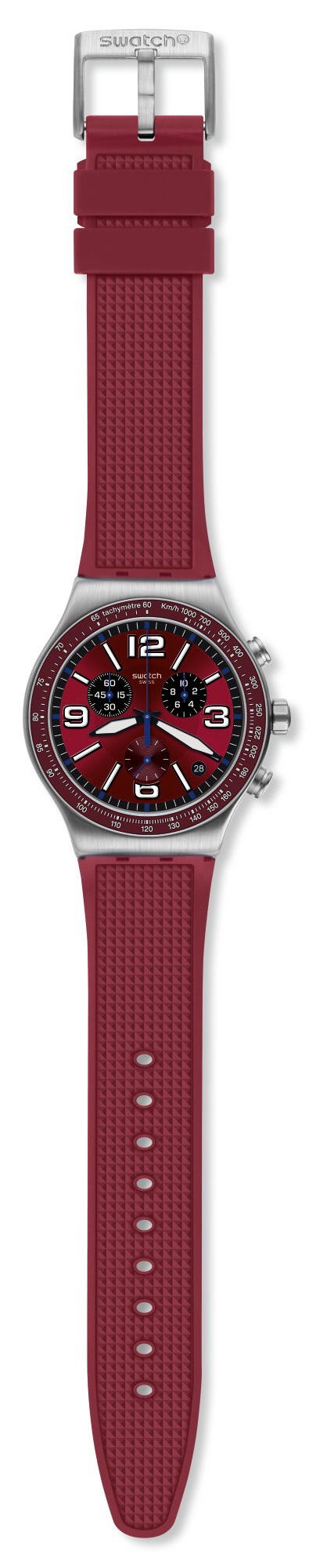 Swatch YVS464 WINE GRID Kol Saati