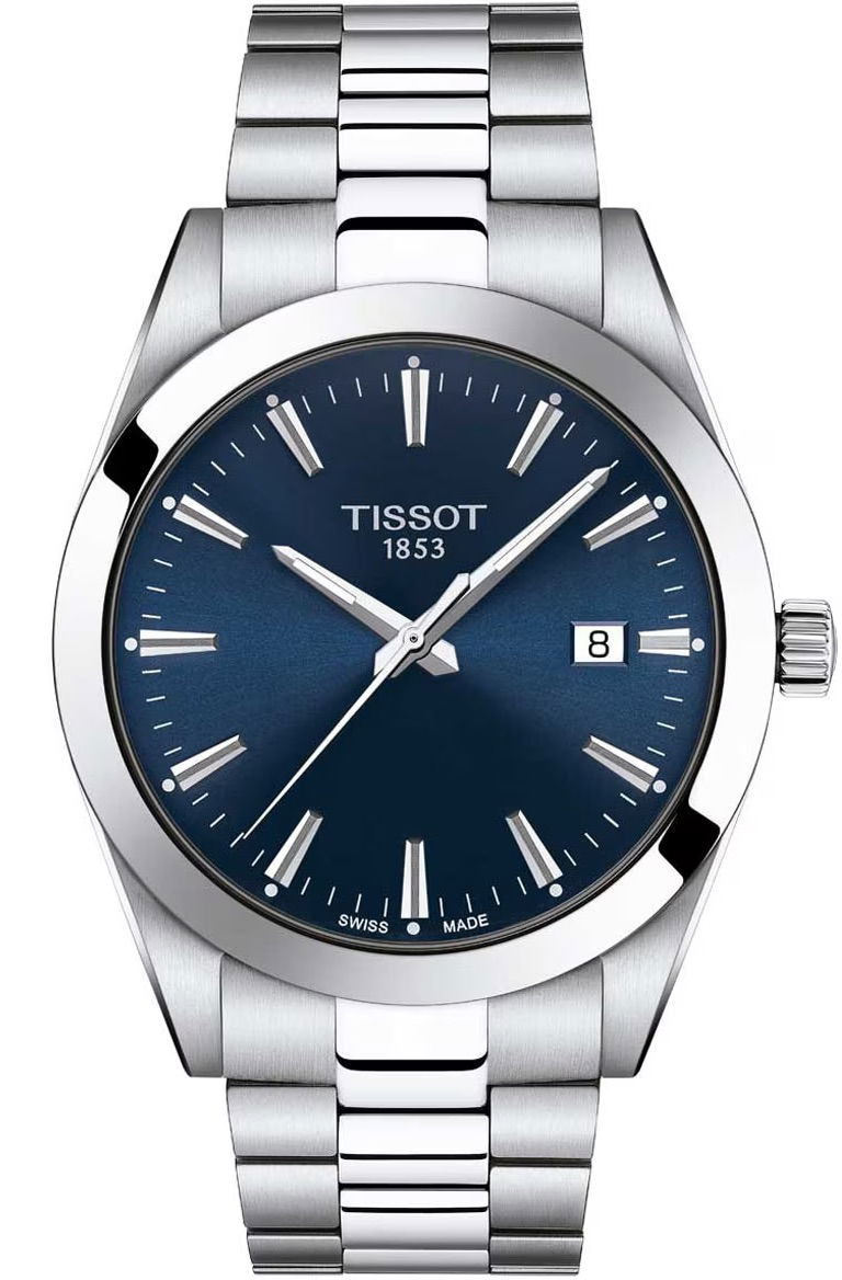 Tissot Gentleman 40mm T1274101104100 - Erkek Kol Saati (T127.410.11.041.00)