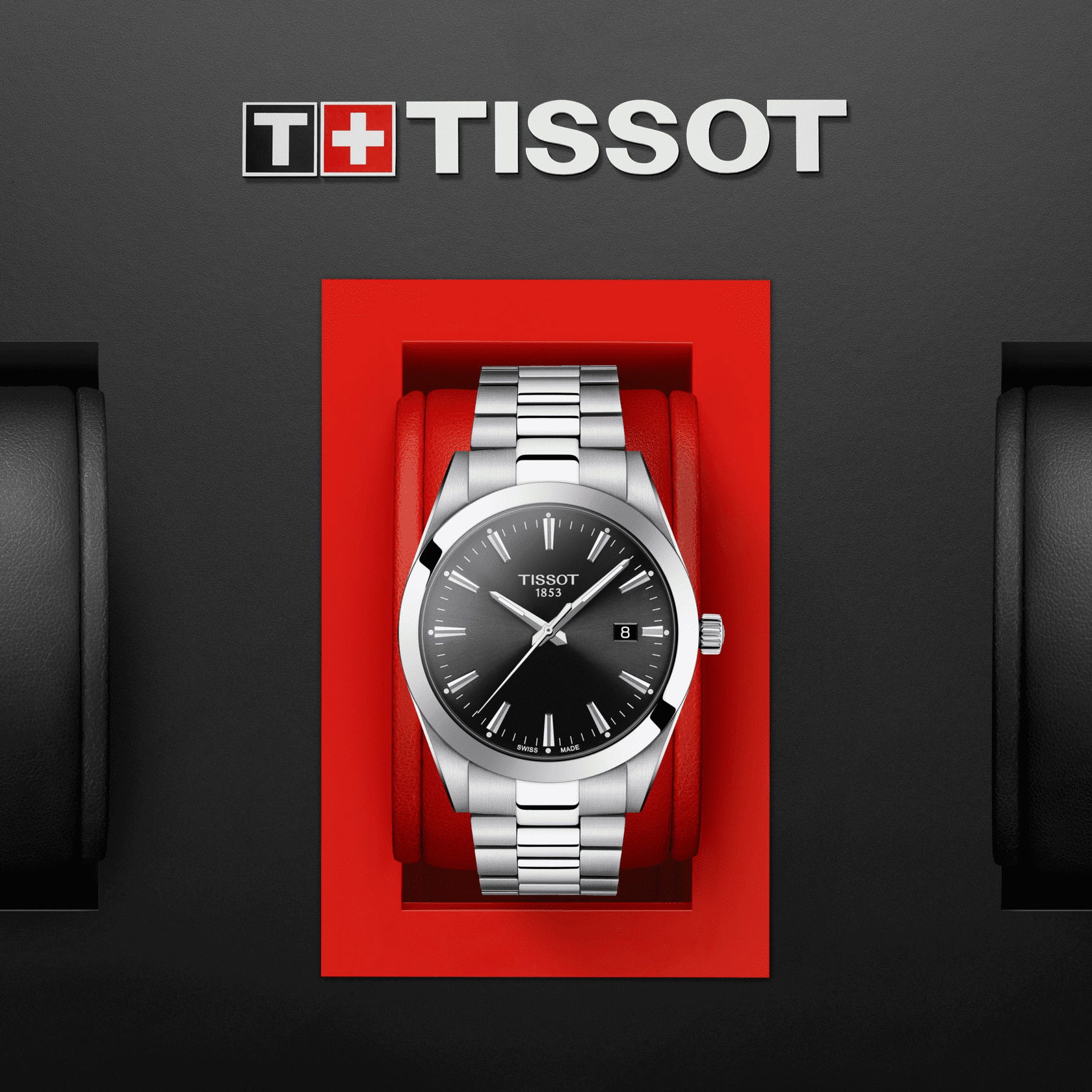 Tissot Gentleman 40mm T1274101105100 - Erkek Kol Saati (T127.410.11.051.00)