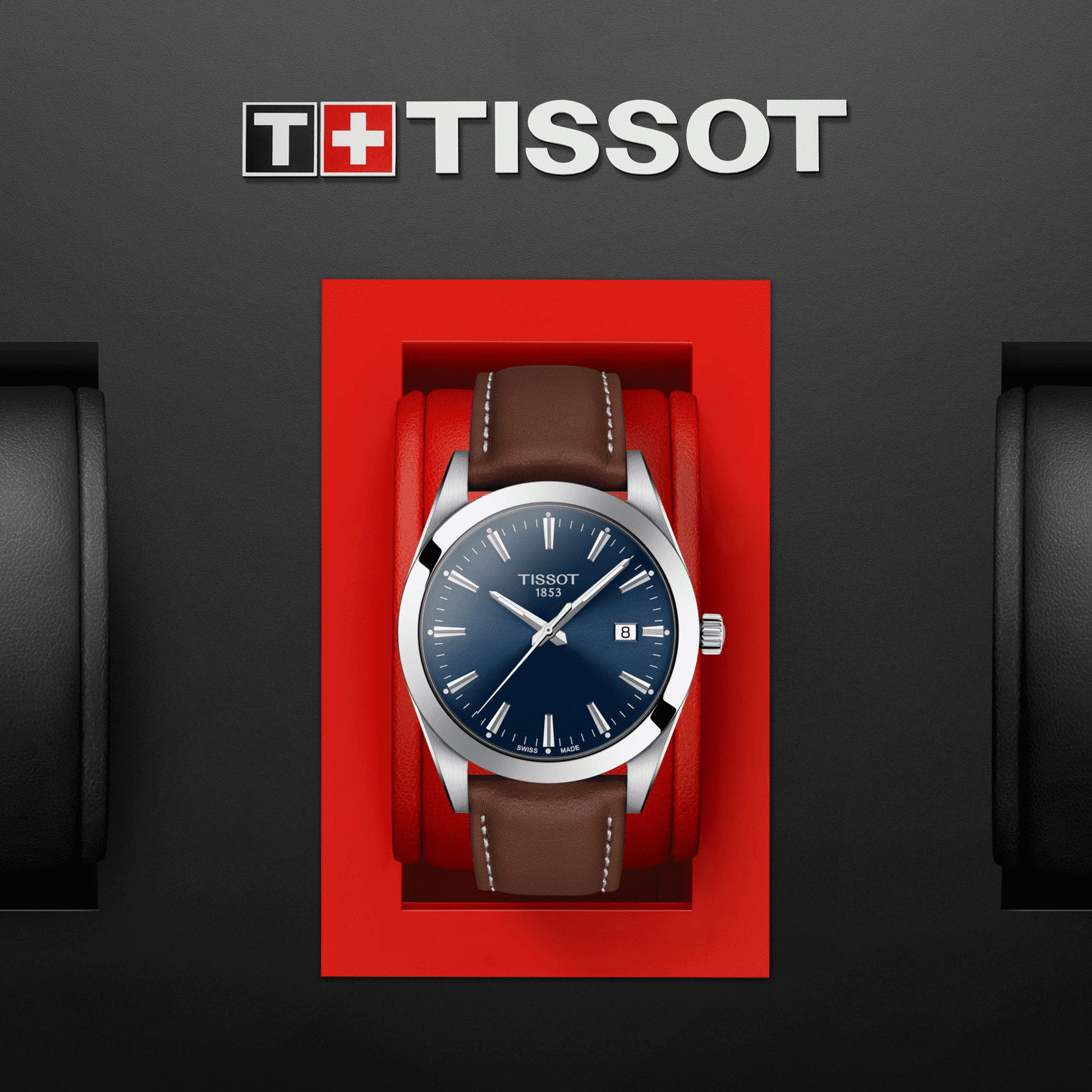 Tissot Gentleman 40mm T1274101604100 - Erkek Kol Saati (T127.410.16.041.00)