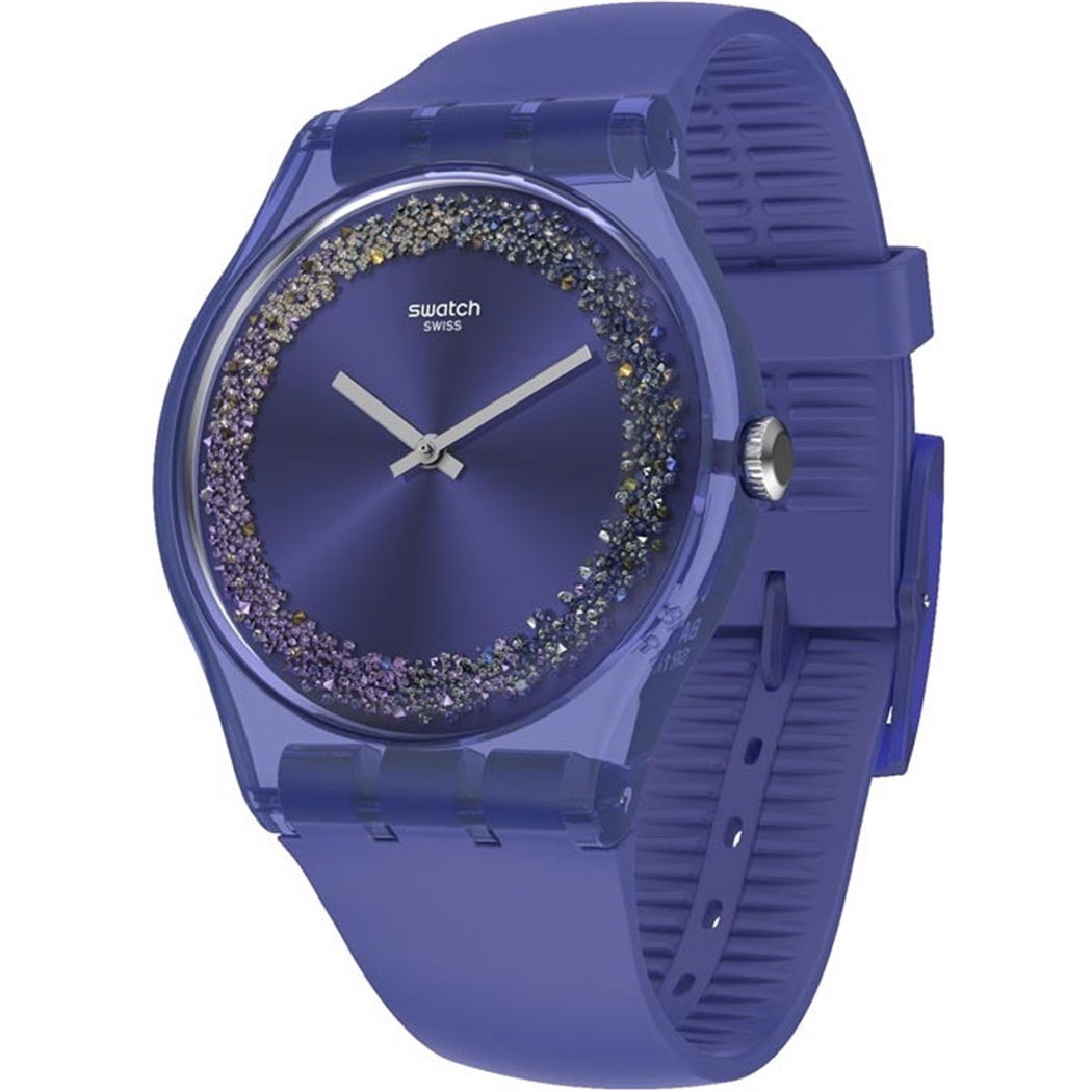 Swatch SUOV106 PURPLE RINGS Bayan Saati