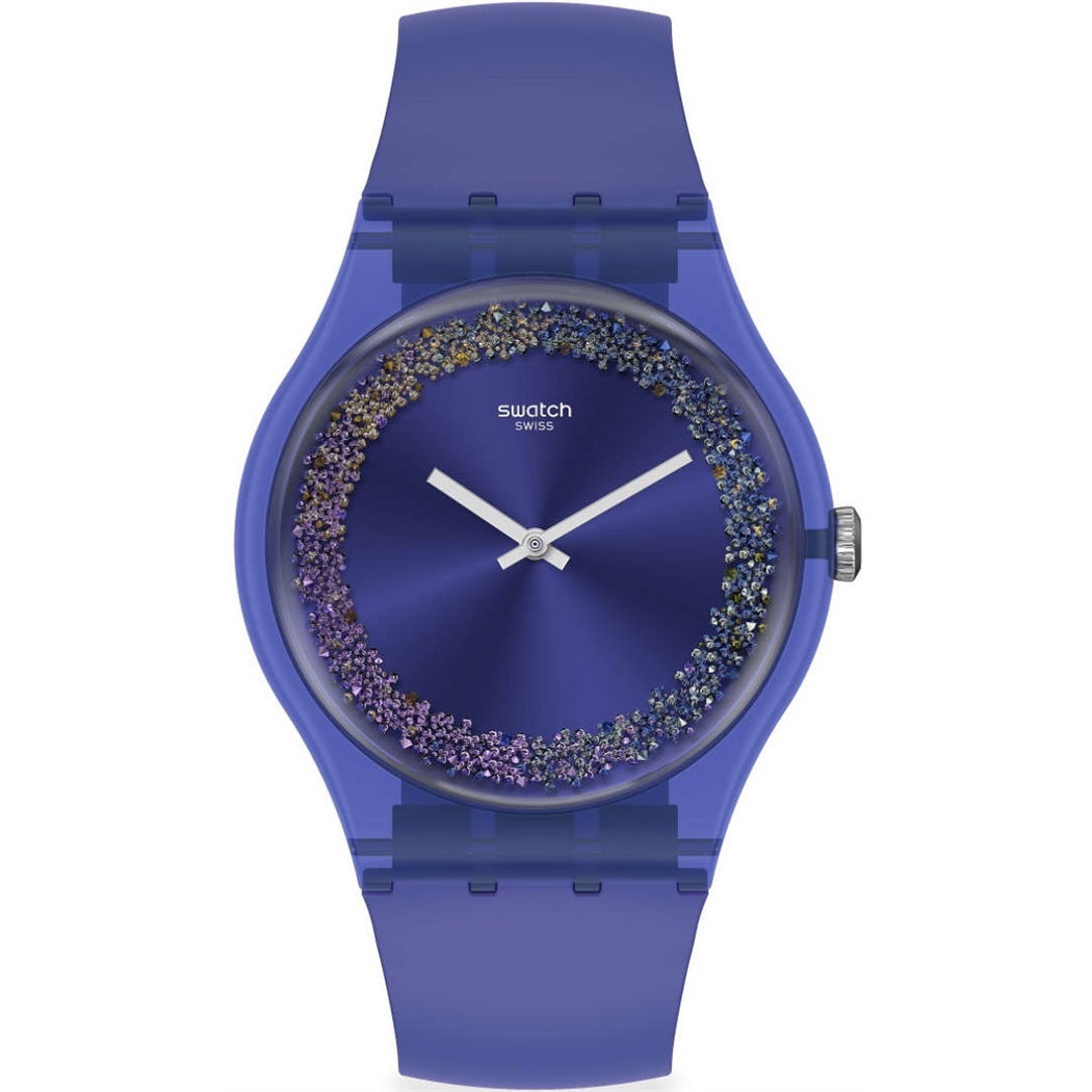 Swatch SUOV106 PURPLE RINGS Bayan Saati