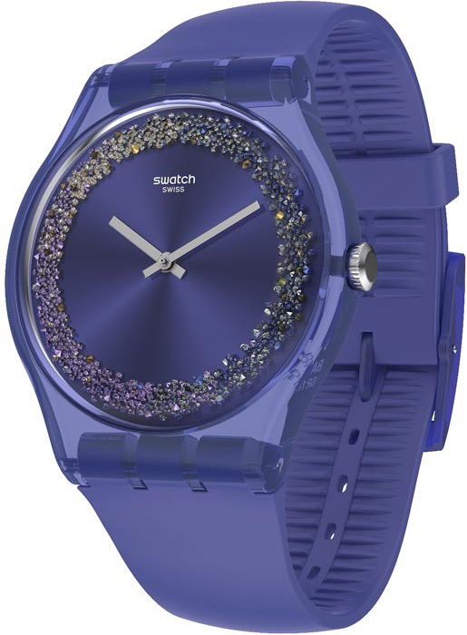 Swatch SUOV106 PURPLE RINGS Bayan Saati