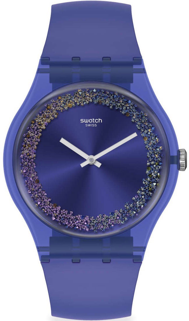 Swatch SUOV106 PURPLE RINGS Bayan Saati