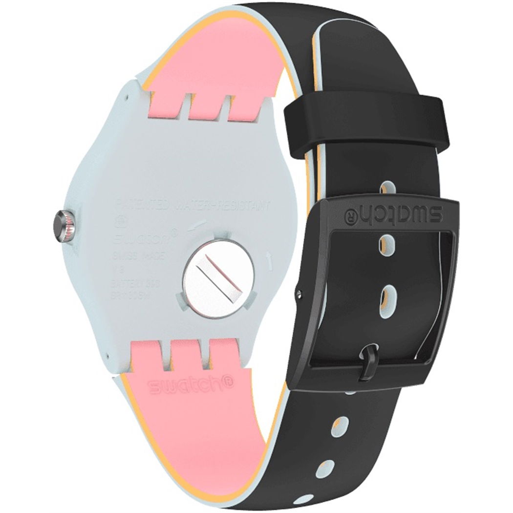Swatch SUOS402 BLACK LAYERED Kol Saati
