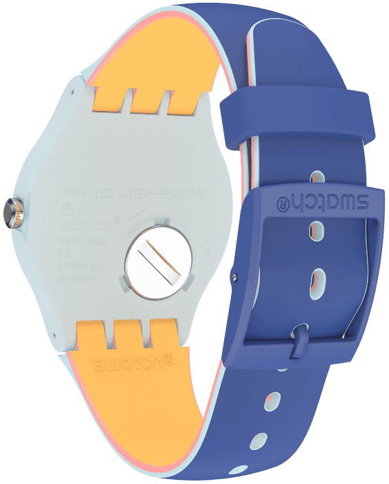 Swatch SUOS403 BLUE LAYERED Kol Saati