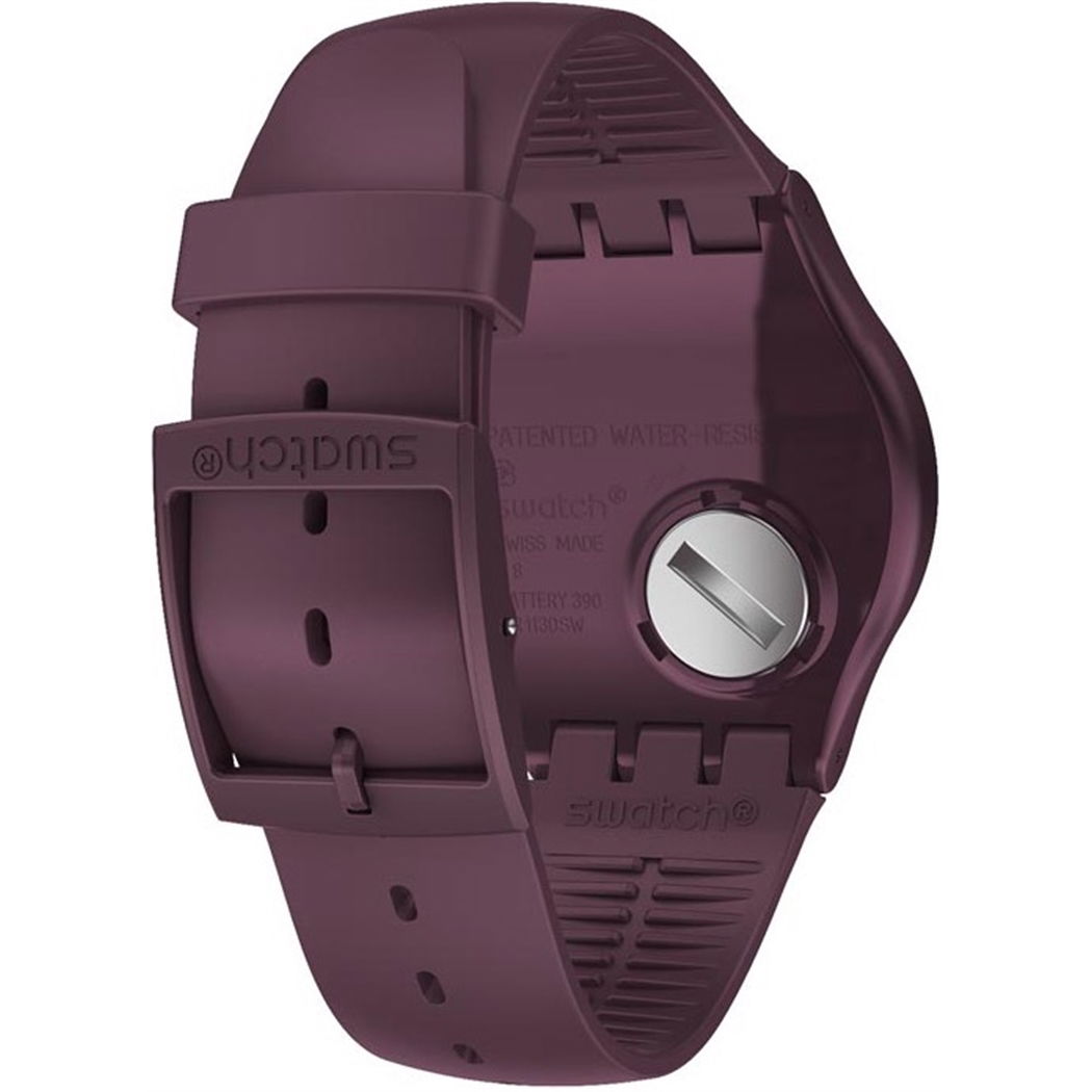 Swatch SUOR402 BURGUNDAZING Kol Saati