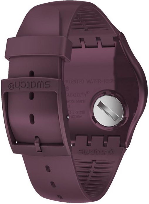 Swatch SUOR402 BURGUNDAZING Kol Saati
