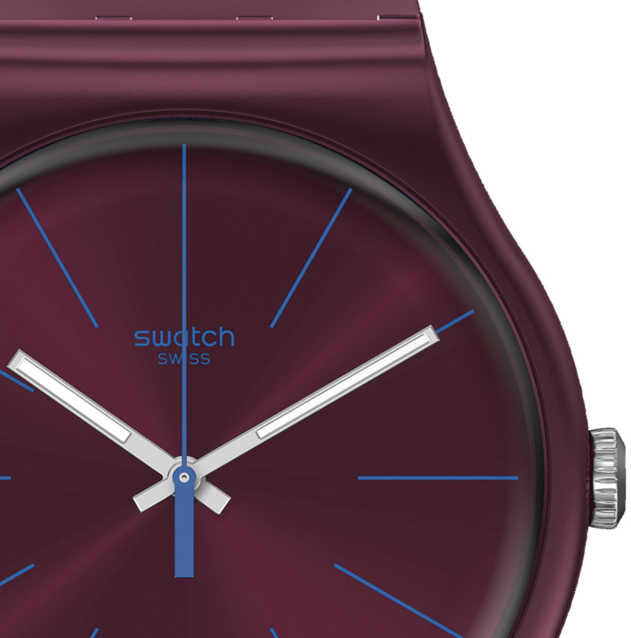 Swatch SUOR402 BURGUNDAZING Kol Saati