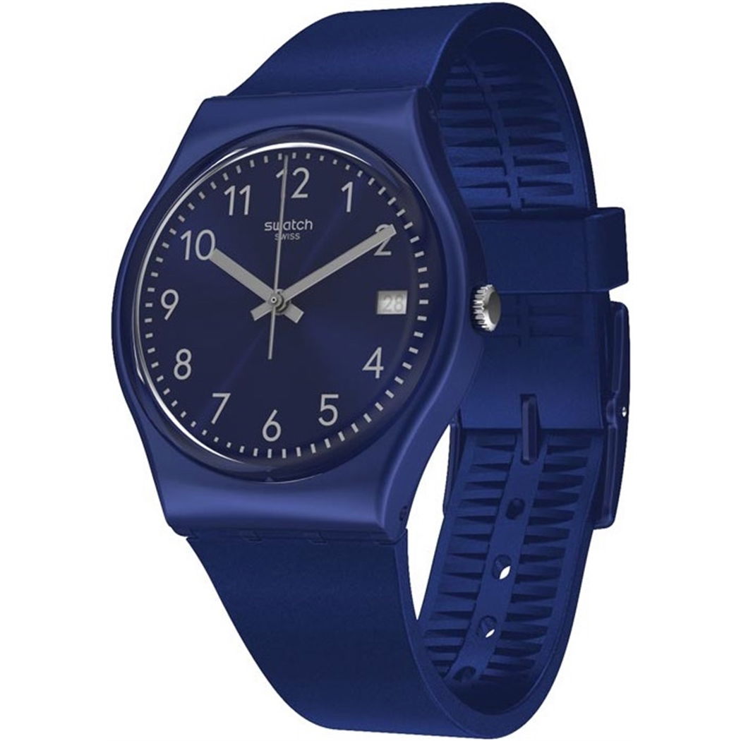 Swatch Gn416 SILVER IN BLUE Kol Saati