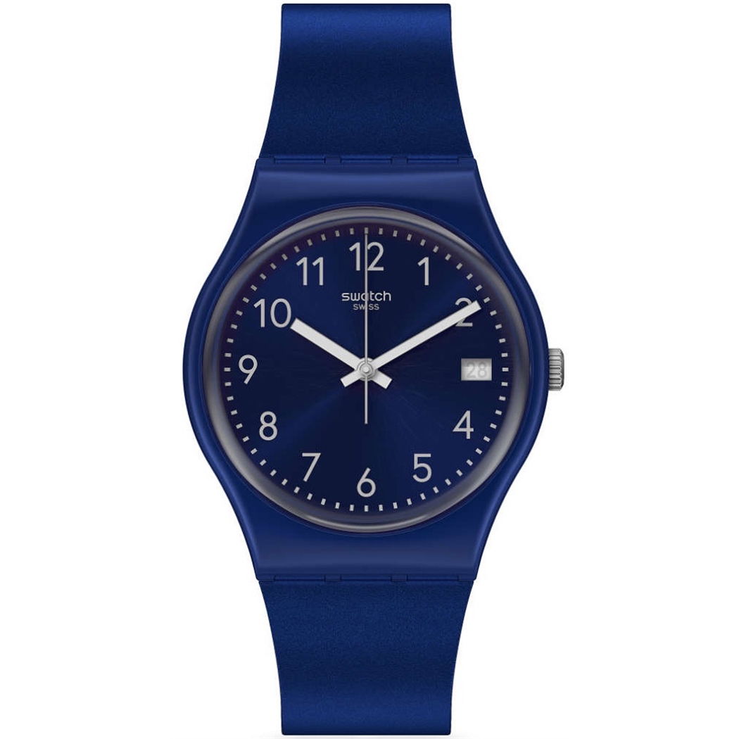Swatch Gn416 SILVER IN BLUE Kol Saati