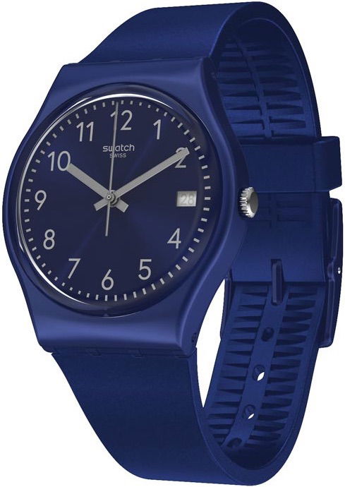 Swatch Gn416 SILVER IN BLUE Kol Saati