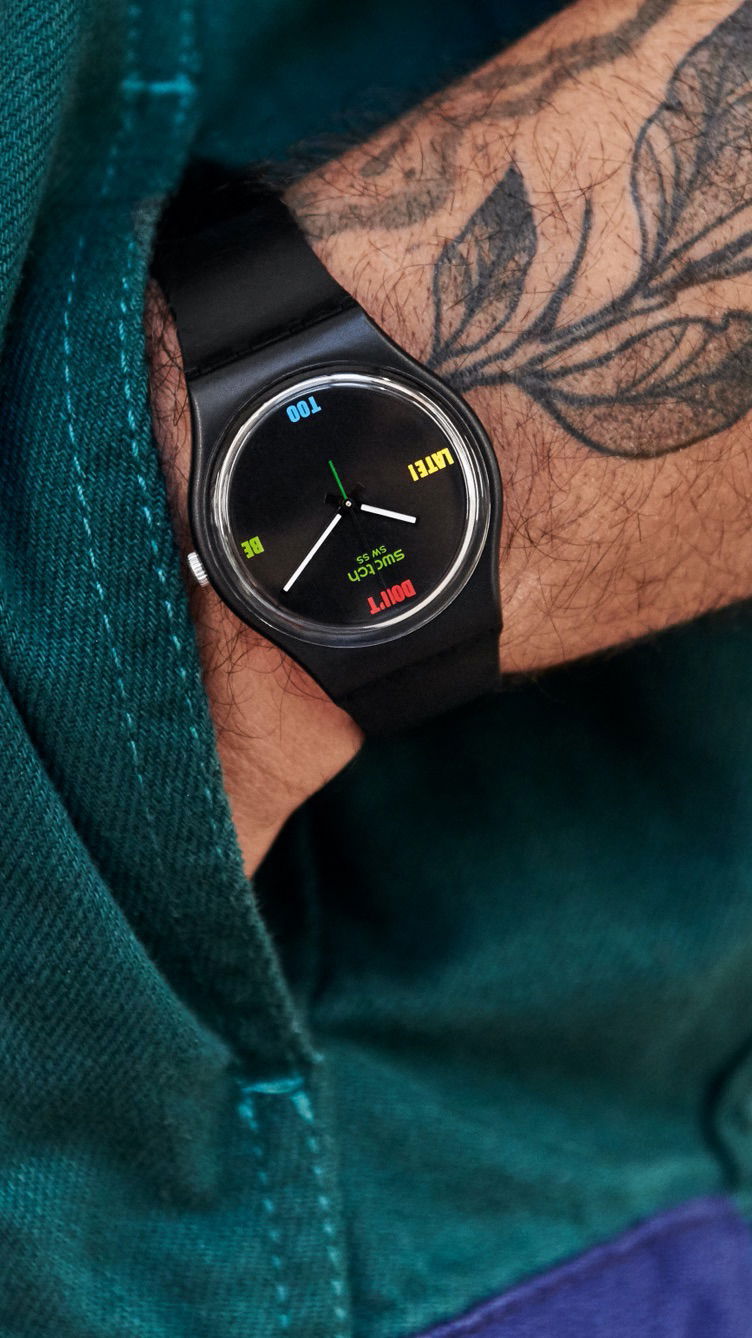 Swatch SO28B102 DB2L Kol Saati