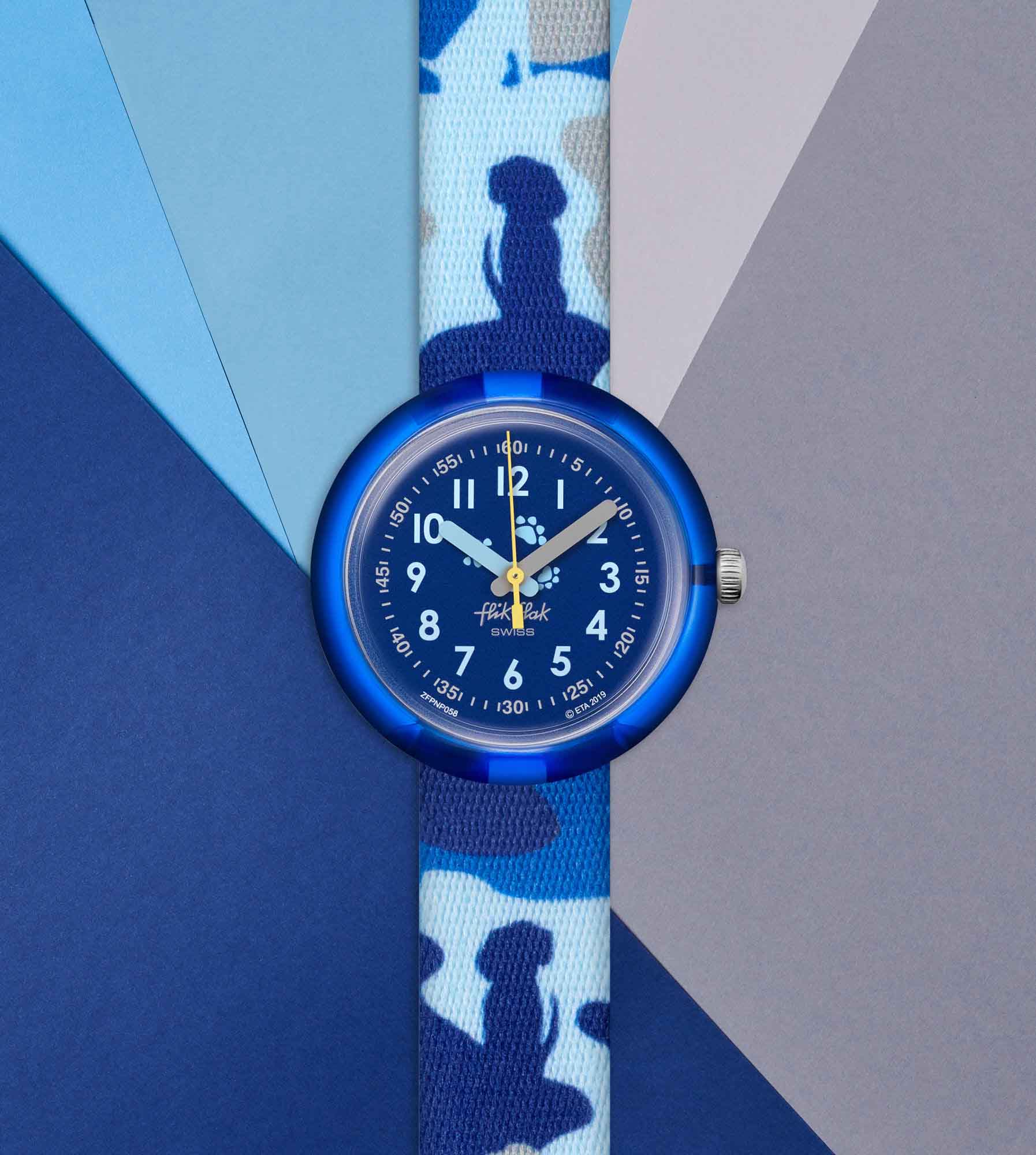 Flik Flak Fpnp058 WOOFLAGE Çocuk Kol Saati