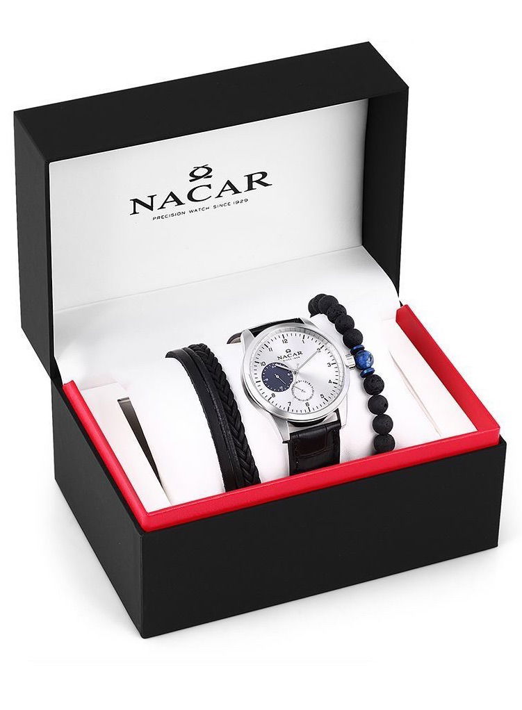 Nacar Nc31-298986-asgl1-set Erkek Kol Saati