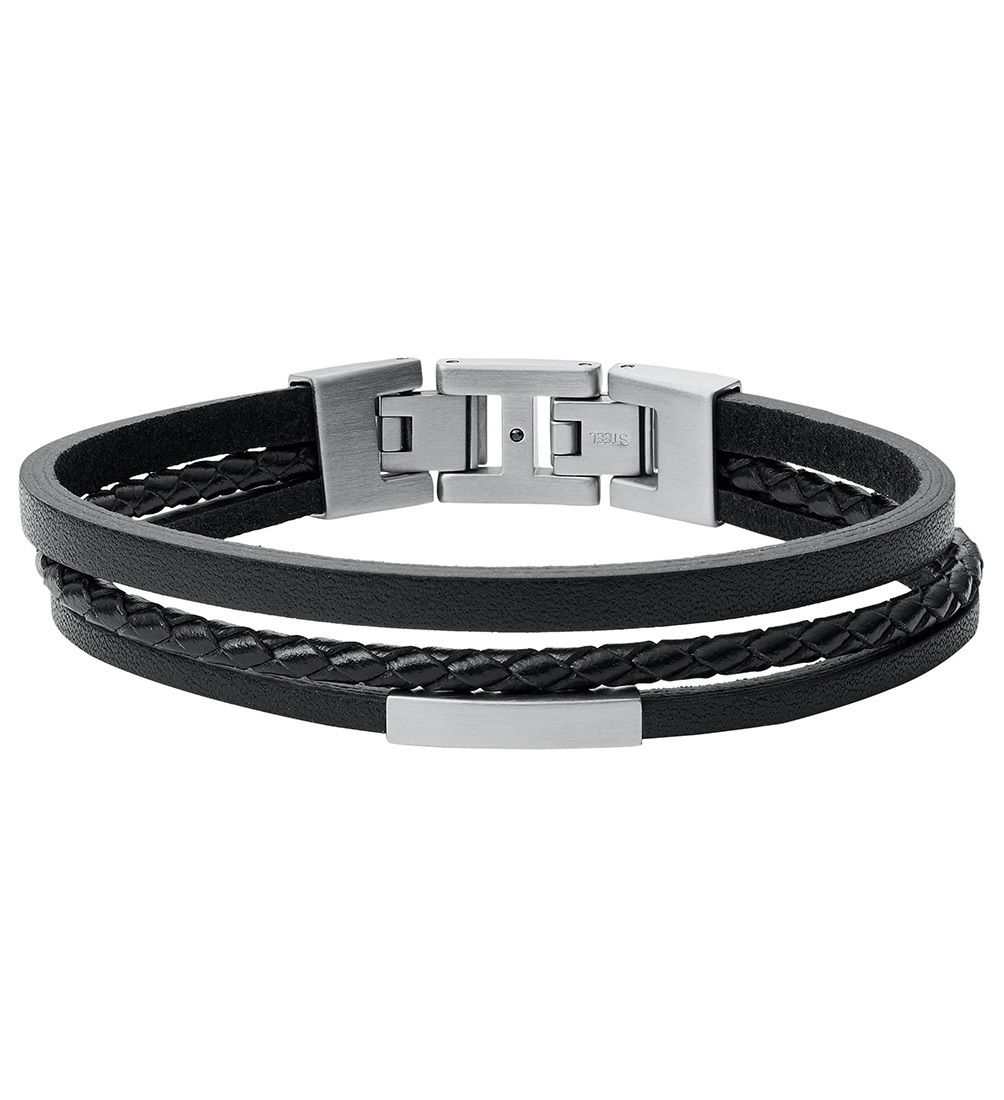 Fossil Jf03322-040 Erkek Deri Bileklik