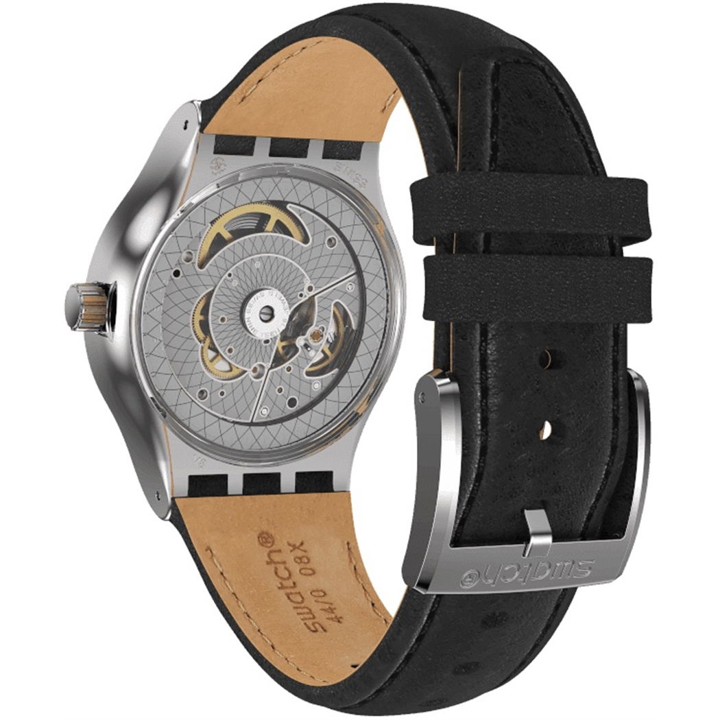 Swatch Sy23s400 PETITE SECONDE BLACK Otomatik