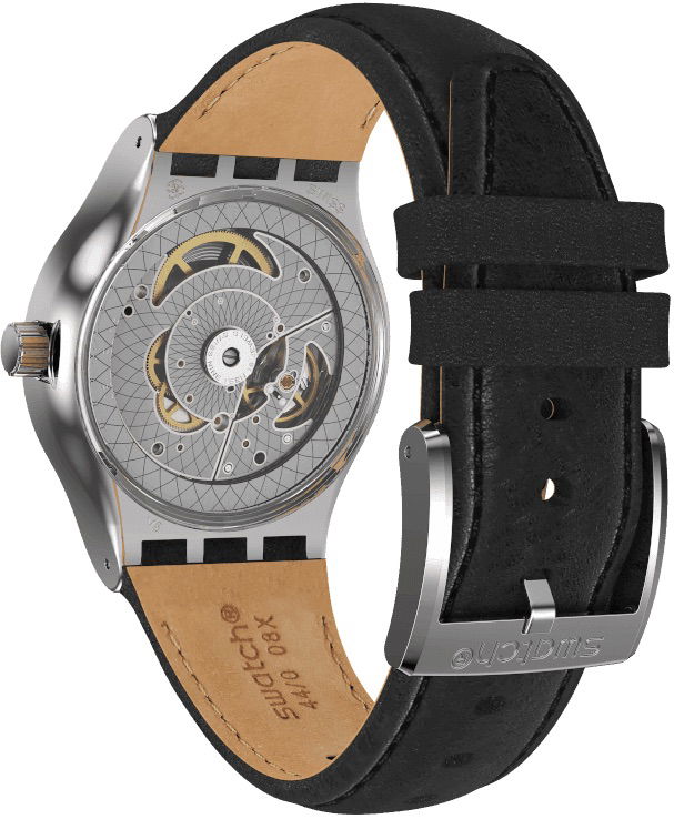 Swatch Sy23s400 Petite Seconde Black Otomatik Erkek Kol Saati