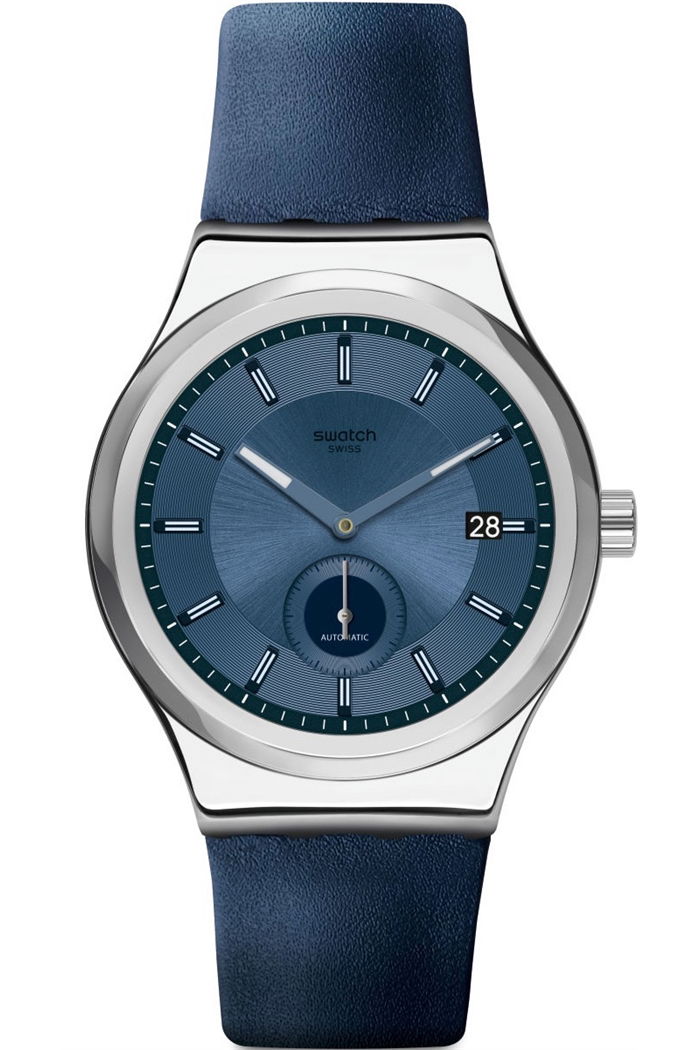Swatch Sy23s403 PETITE SECONDE BLUE Otomatik