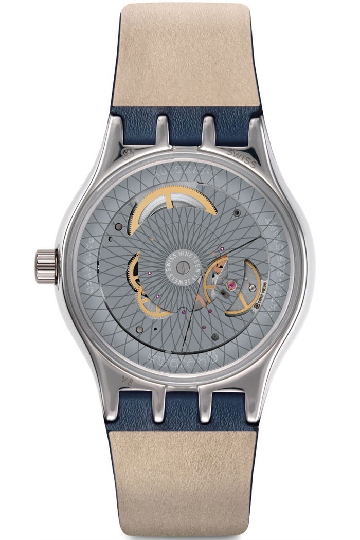 Swatch Sy23s403 PETITE SECONDE BLUE Otomatik