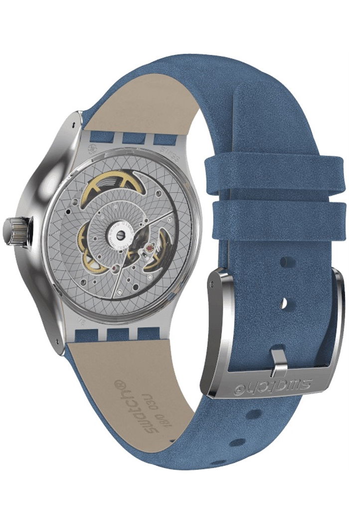 Swatch Sy23s403 PETITE SECONDE BLUE Otomatik